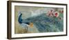 Peacocks-Mei-Framed Giclee Print