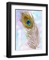 Peacocl Feather 2-Beverly Dyer-Framed Art Print