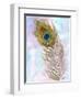 Peacocl Feather 2-Beverly Dyer-Framed Art Print