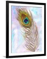 Peacocl Feather 2-Beverly Dyer-Framed Art Print