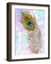 Peacocl Feather 2-Beverly Dyer-Framed Art Print