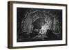 Peak Cavern, Derbyshire-E Dayes-Framed Art Print