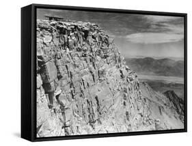 Peak of Mount Whitney-null-Framed Stretched Canvas