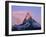 Peak of the Matterhorn, 4478M, Valais, Swiss Alps, Switzerland-Hans Peter Merten-Framed Photographic Print