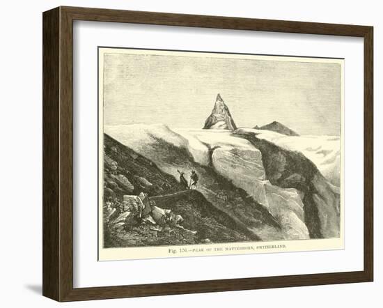 Peak of the Matterhorn, Switzerland-null-Framed Giclee Print