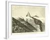 Peak of the Matterhorn, Switzerland-null-Framed Giclee Print