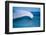Peak-Offshore wind and breaking wave, Hawaii-Mark A Johnson-Framed Photographic Print