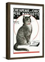 Peake, Chessie's Old Man-Charles Bracker-Framed Giclee Print