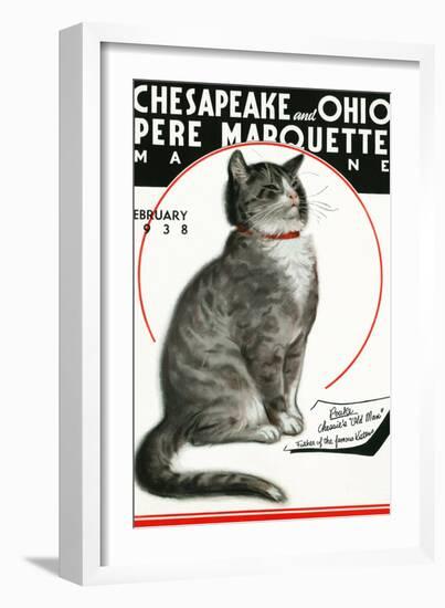 Peake, Chessie's Old Man-Charles Bracker-Framed Giclee Print