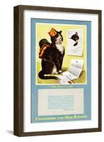 Peake's Favorite Pin-Up Girl-Charles Bracker-Framed Giclee Print