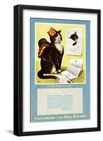 Peake's Favorite Pin-Up Girl-Charles Bracker-Framed Giclee Print