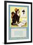 Peake's Favorite Pin-Up Girl-Charles Bracker-Framed Giclee Print