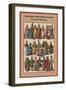 Peaked Hats and Young Suitors of France - Outset of the XV Century-Friedrich Hottenroth-Framed Art Print