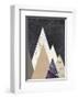 Peaks 2-Design Fabrikken-Framed Art Print