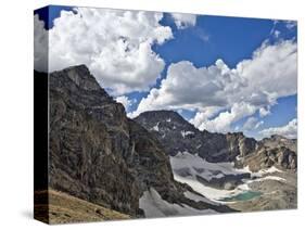 Peaks and Frozen Lakes in the High Country of Indian Peaks Wilderness, Colorado-Andrew R. Slaton-Stretched Canvas