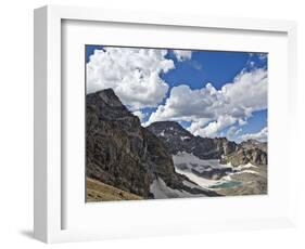 Peaks and Frozen Lakes in the High Country of Indian Peaks Wilderness, Colorado-Andrew R. Slaton-Framed Photographic Print