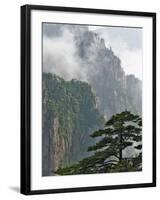 Peaks and Valleys of Grand Canyon in West Sea, Mt. Huang Shan, China-Adam Jones-Framed Photographic Print