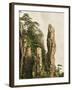 Peaks and Valleys of Grand Canyon in West Sea, Mt. Huang Shan, China-Adam Jones-Framed Photographic Print