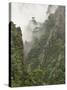Peaks and Valleys of Grand Canyon in West Sea, Mt. Huang Shan, China-Adam Jones-Stretched Canvas