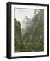 Peaks and Valleys of Grand Canyon in West Sea, Mt. Huang Shan, China-Adam Jones-Framed Photographic Print