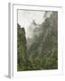 Peaks and Valleys of Grand Canyon in West Sea, Mt. Huang Shan, China-Adam Jones-Framed Photographic Print