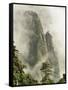 Peaks and Valleys of Grand Canyon in West Sea, Mt. Huang Shan, China-Adam Jones-Framed Stretched Canvas