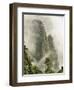 Peaks and Valleys of Grand Canyon in West Sea, Mt. Huang Shan, China-Adam Jones-Framed Photographic Print