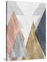 Peaks II-Jennifer Goldberger-Stretched Canvas