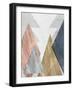 Peaks II-Jennifer Goldberger-Framed Art Print