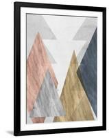 Peaks II-Jennifer Goldberger-Framed Art Print