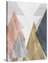 Peaks II-Jennifer Goldberger-Stretched Canvas