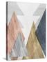 Peaks II-Jennifer Goldberger-Stretched Canvas