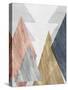 Peaks II-Jennifer Goldberger-Stretched Canvas