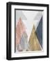 Peaks II-Jennifer Goldberger-Framed Art Print