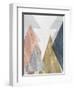 Peaks II-Jennifer Goldberger-Framed Art Print