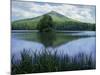 Peaks of Otter, Abbott Lake, Blue Ridge Parkway, Virginia, USA-Charles Gurche-Mounted Photographic Print