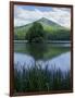 Peaks of Otter, Abbott Lake, Blue Ridge Parkway, Virginia, USA-Charles Gurche-Framed Photographic Print