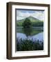 Peaks of Otter, Abbott Lake, Blue Ridge Parkway, Virginia, USA-Charles Gurche-Framed Photographic Print