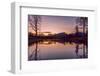 Peaks of Otter sunset-Belinda Shi-Framed Photographic Print