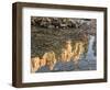 Peaks Reflecting in Small Pool at Mossy Cave at Bryce Canyon National Park, Utah, USA-Tom Norring-Framed Photographic Print