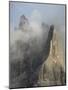 Peaks towering over Val Venegia seen from Passo Costazza. Pale di San Martino in the Dolomites-Martin Zwick-Mounted Photographic Print