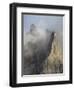 Peaks towering over Val Venegia seen from Passo Costazza. Pale di San Martino in the Dolomites-Martin Zwick-Framed Photographic Print