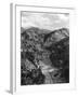 Peaks, Valleys and a Stream in the Blue Mountains, Jamaica, 1954-null-Framed Photographic Print