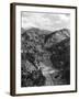 Peaks, Valleys and a Stream in the Blue Mountains, Jamaica, 1954-null-Framed Photographic Print