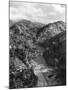 Peaks, Valleys and a Stream in the Blue Mountains, Jamaica, 1954-null-Mounted Photographic Print