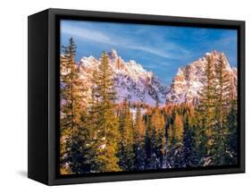 Peaks-Marco Carmassi-Framed Stretched Canvas