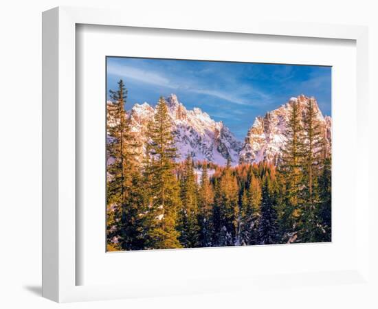 Peaks-Marco Carmassi-Framed Photographic Print