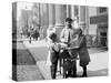 Peanut Stand, West 42nd Forty-Second St., New York-null-Stretched Canvas