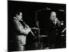 Peanuts Hucko and Billy Butterfield Playing at Potters Bar, Hertfordshire, 1986-Denis Williams-Mounted Photographic Print