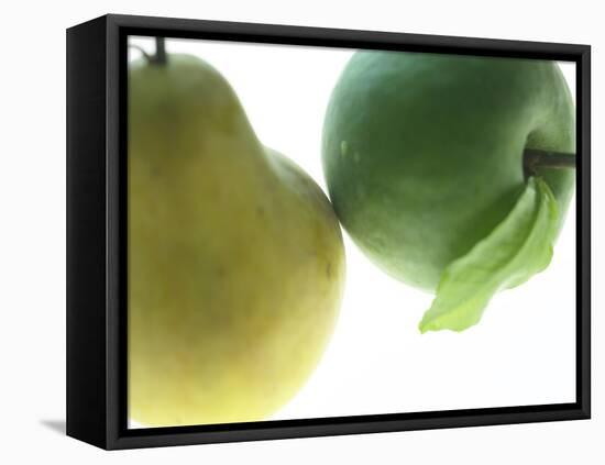 Pear and Apple-null-Framed Stretched Canvas